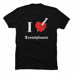 i love transylvania shirt